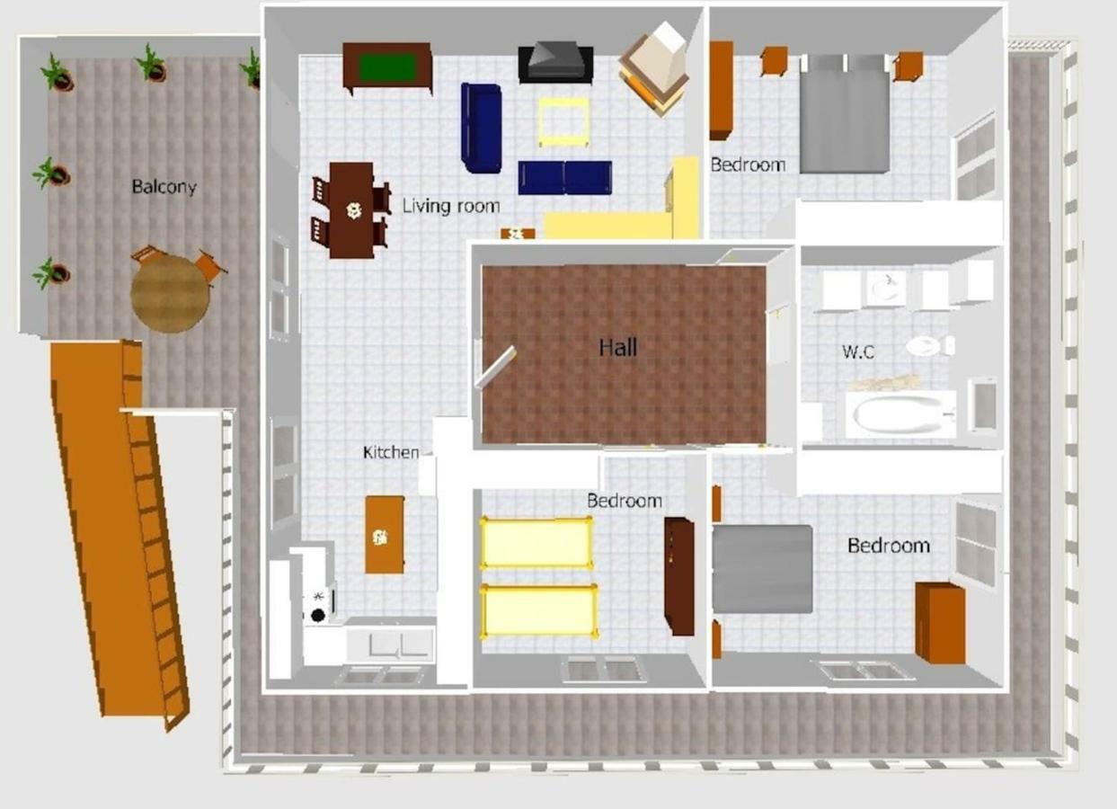 Apartmán Big Family House In Village Mesochoria